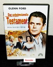 Das Geheimnisvolle Testament (1953) DVD mit Glenn Ford - Special Collector's Ed.