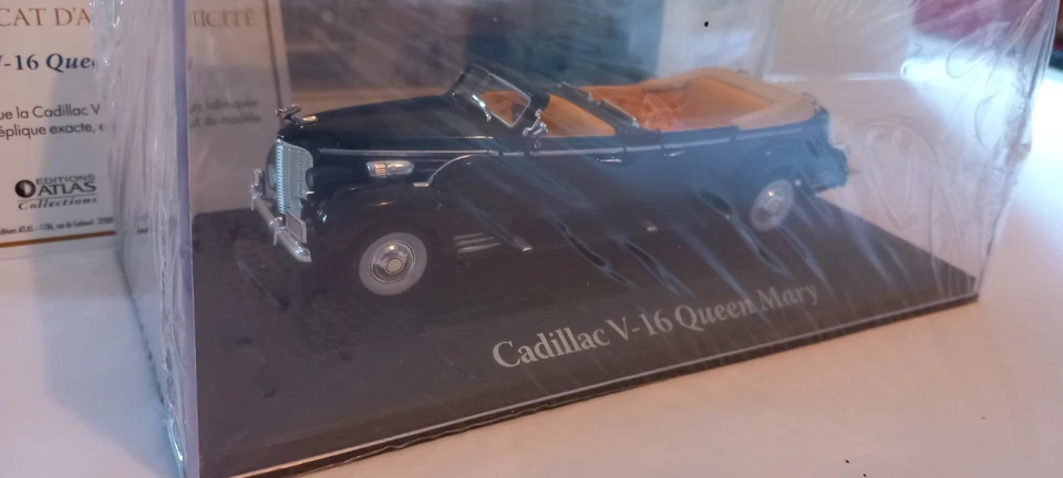 Cadillac V-16 Queen Mary - Voitures Chefs d'Etat - Truman- Collection Atlas 1/43 - Photo 2/3