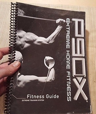 P90X Extreme Home Fitness Guide Paperback Book GUIDE ONLY