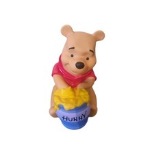 Vintage Winnie The Pooh Cookie/ Biscuit/ Sweet Jar 11" Vinyl Plastic Applause