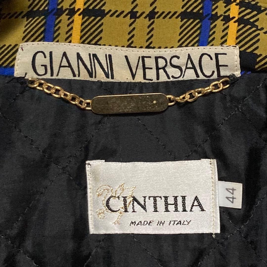 USED [RARE DESIGN] VERSACE FUR DOWN COAT JACKET VINTAGE GOOD thumbnail 16