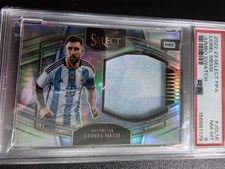 🔥LIONEL MESSI | PSA 8 SILVER JUMBO SWATCH RELIC! 2022-23 Panini Select FIFA🔥