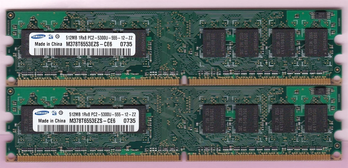 DDR 512 NANYA メモリ PC2-5300 PC2-5300 DDR2-667 512MB Computer RAM for sale | eBay