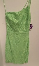Windsor Neon Green Dress Size Small Never Worn