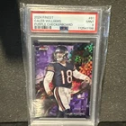 PSA 9 Caleb Williams (RC) Purple Checkerboard 2024 Topps Finest #61, /150
