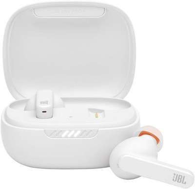 JBL Live Pro+ TWS  Kabellose In-Ear-Kopfhörer mit Noise Cancelling in Weiß  Bi