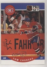 1990-91 Pro Set Tom Chorske #616 8d2