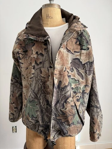 90s Cabela’s Vintage Realtree Camo Jacket Dry Plus LARGE  - product listing photo