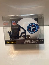 NEW NFL Tennessee Titans Football Helmet Scotch Tape Dispenser