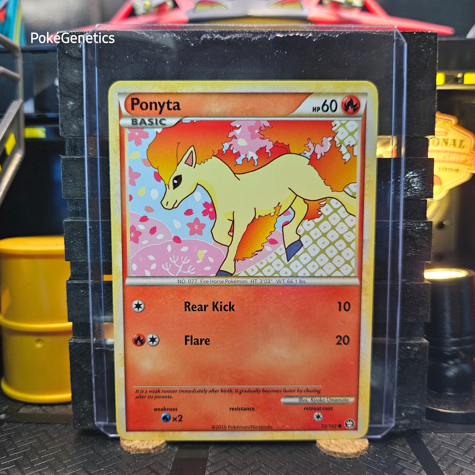 Ponyta Triumphant Pokémon TCG 72/102 HeartGold & SoulSilver Common
