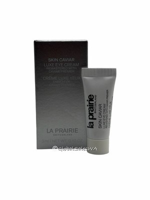 La Prairie Skin Caviar Luxe Eye Cream Mini Size .10 Oz / 3 mL NIB