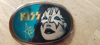 Kiss Ace Frehley Pacifica Solo Album Love Gun 1977 Belt Buckle