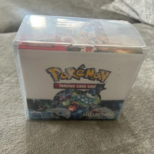 Pokémon TCG Booster Box 36 Packs - Scarlet and Violet Stellar Crown SV07 Sealed
