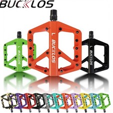 MTB/Road Bike Pedal Nylon Bearing 9/16" Cycling Platform Flat Non-Slip Pedals US