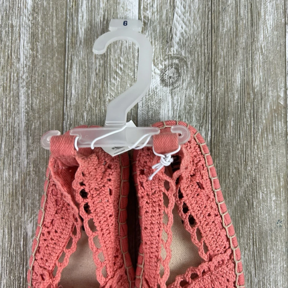 Alpargata Niña OLD NAVY Plana Coral Talla 6 Nueva Foto 4 de 4