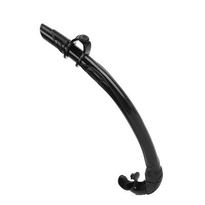 (Schwarz) Tauchschnorchel PVC Easy Breath Schnorchel Tauchschnorchelrohr Mit SA