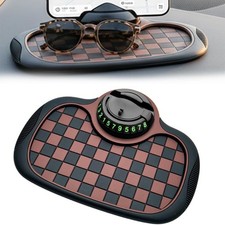 3-in-1 Car Dashboard Anti-Slip Mat, 360 Rotatable Phone Holder with Temporar...