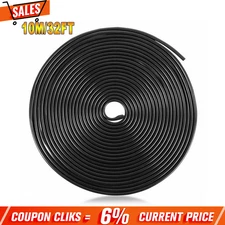 10M / 32ft Car Door Edge Trim Guard Molding Rubber Seal Strip Scratch Protector!