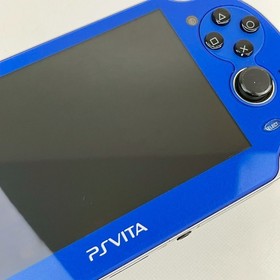 PS Vita PCH-1000 Sapphire Blue Console Only A Rank Sony PlayStation 1Day Ship909