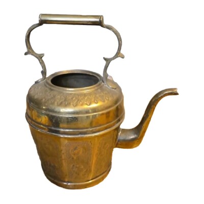 Morrocan brass pitcher