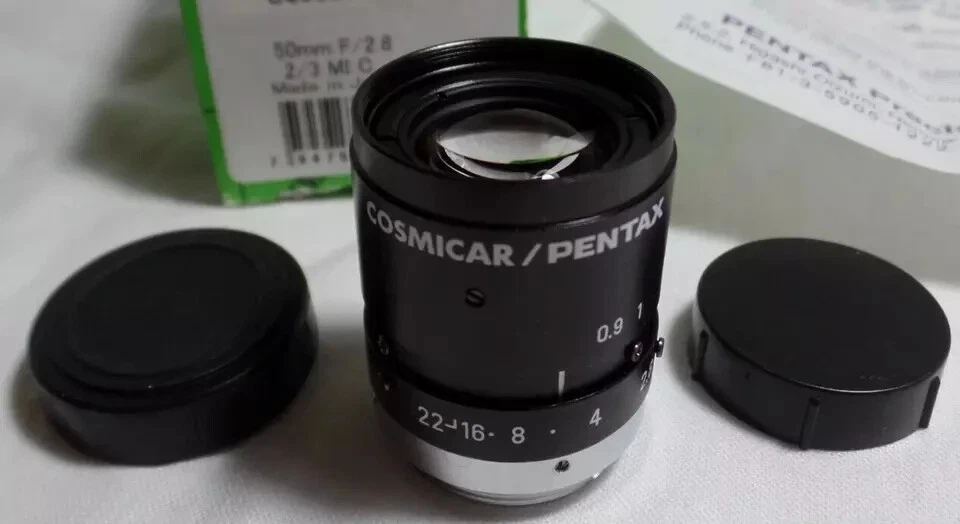 g Vintage Cosmicar Pentax F2.8/50mm M25 Japan Lens C-mount C35001 C5028-M 1385 - Image 3 of 4