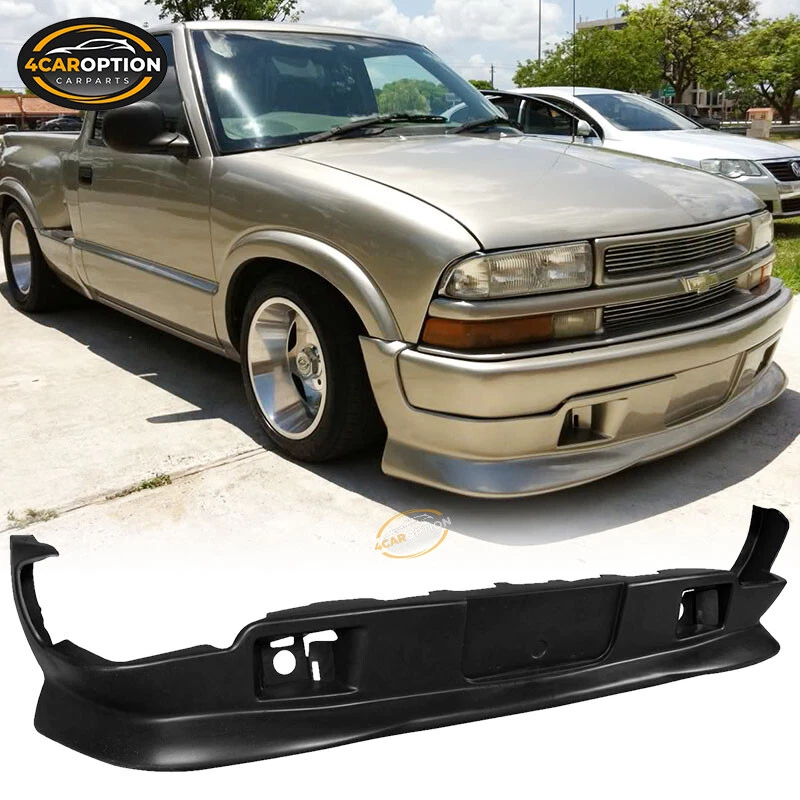 Fits 98 04 Chevy S10 GMC Extreme Style PU Front Bumper Lip Spoiler