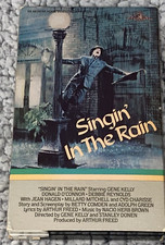 Singin' in the Rain BETA, 1985 BetaMax Tape Gene Kelly, Debbie Reynolds Rare