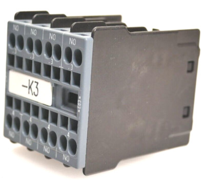 2x Siemens Hilfsschalterblock 3RH2 911-2FA40 | E:03 | 3RH2911-2FA40