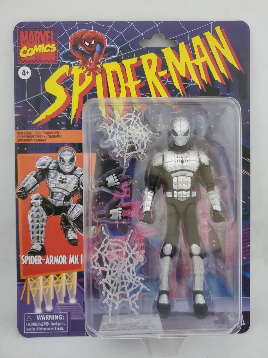 マーベルレジェンド　スパイダーアーマーMKⅠ Amazon.com: Spider-Man Marvel Legends Series 6-inch Spider