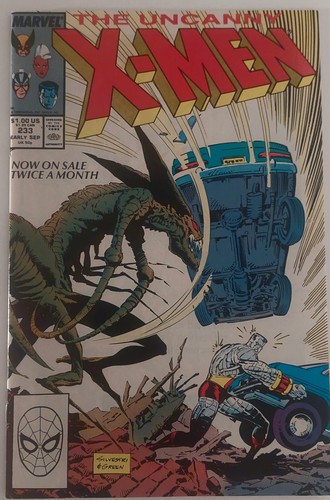 Uncanny X-Men Lot (4 Comics) - 228, 233, 235, & 236 Brood & Fall Of The Mutants - Bild 3 von 12