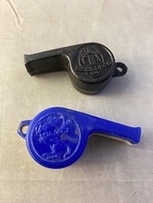 Vintage Dragnet And Lone Ranger Whistles