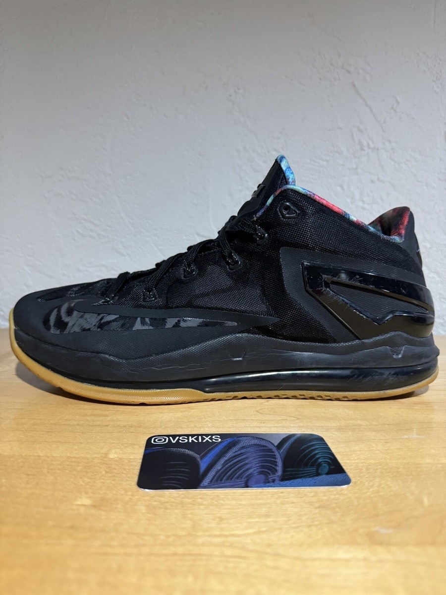 Black Lebron 11 Men Nike LeBron 11 XI EXT Denim QS Mens Size