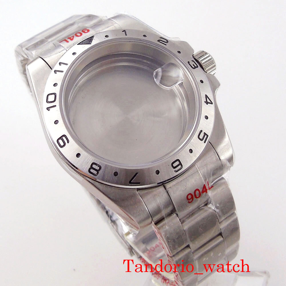 Lancette Orologio Verdi, Lume Bianco E Arancione – Adatte A Movimenti NH35A, NH36A, ETA, Miyota