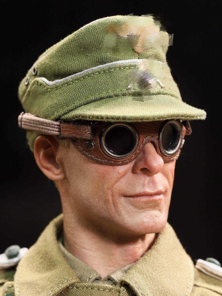 1/6 DID WW2 German Afrika Korps Infantry Captain D80151 Soldier
