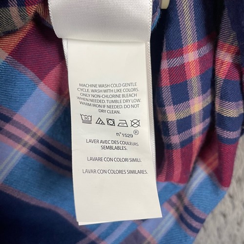 Polo Ralph Lauren camicia uomo XL blu rosso a quadri vestibilità classica blu pony preppy - Foto 6 di 10