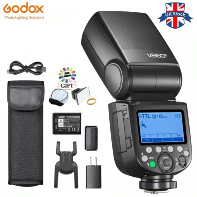 Batería incorporada para Nikon Godox V860III V860IIIN 2,4G cámara Speedlite TTL HSS