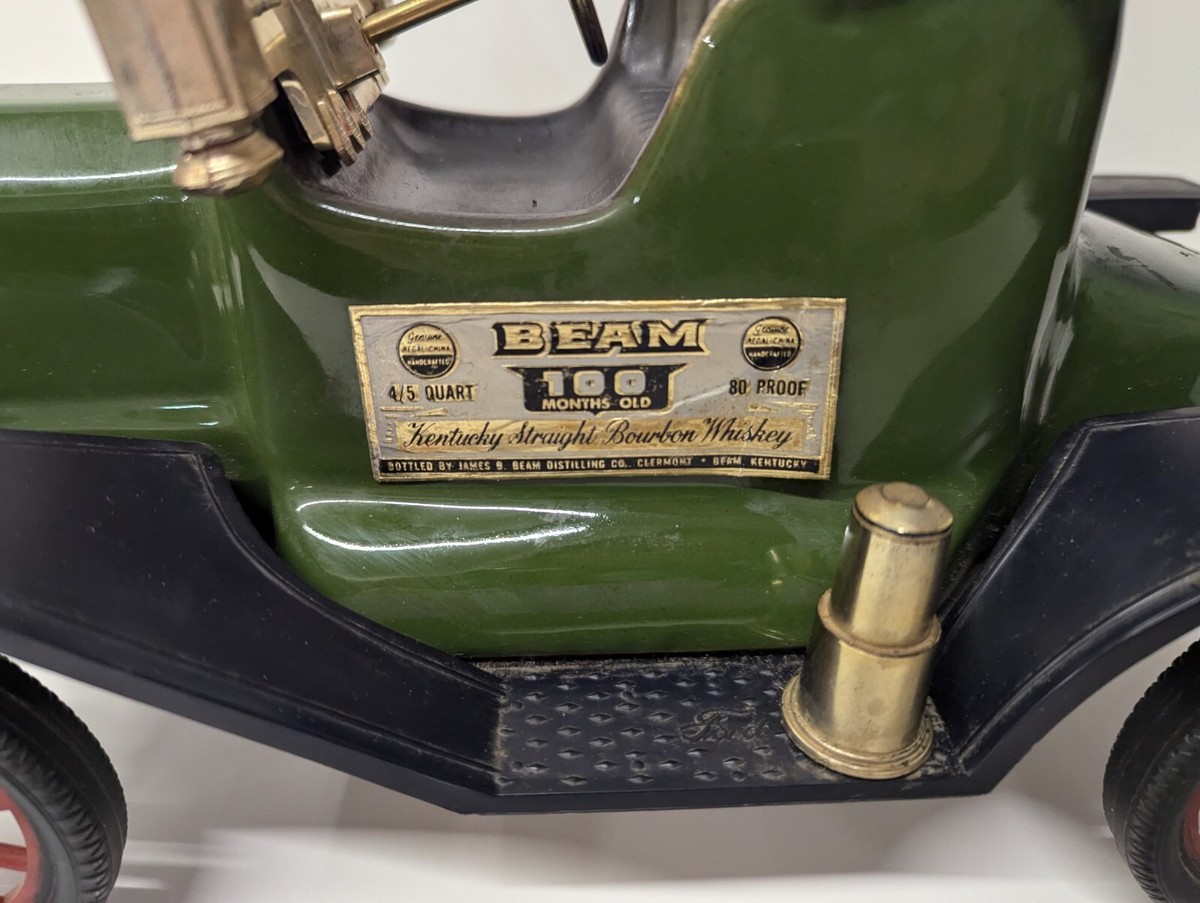 Jim Beam Bourbon Whiskey Decanter 1928 Ford Model A Car