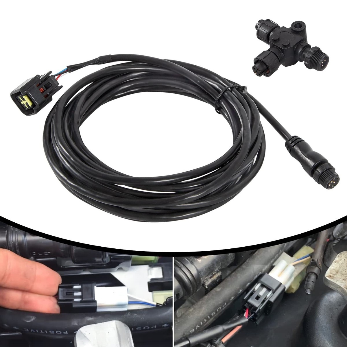 000-0120-37 Engine Interface Cable NMEA 2000 For Yamaha Outboard