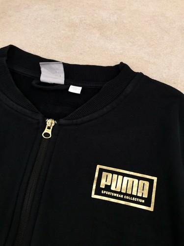 Vintage Puma Womens Cotton Bomber Jacket Large - Picture 4 of 6