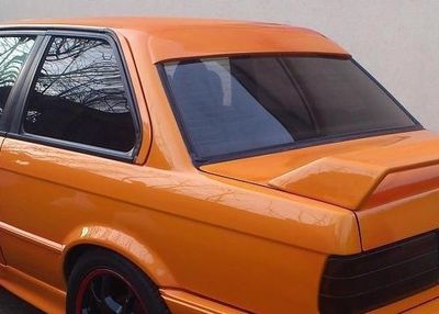 BMW 3 SERIES E30 REAR WINDOW COVER ROOF SPOILER (GRP) TUNING-GT