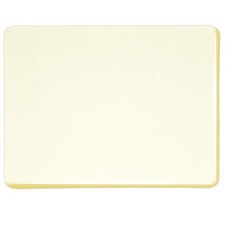 1820 Pale Yellow TINT Transparent 90 COE Bullseye Fusing Glass Sheet 5x5 inch
