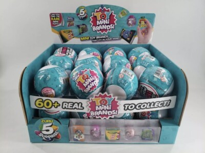 Zuru 5 Surprise Toy Series Mini Brands Ball Capsule 12 Plus Display Case