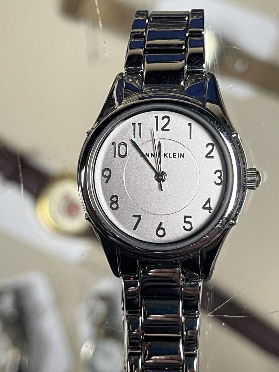 Anne Klein Metal Case Grey Dial Easy To Read Quartz Ladies Watch Ak/2407 View 2