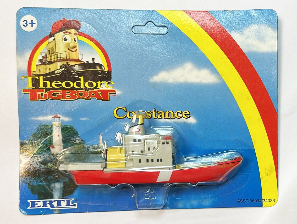 Ertl Theodore Tugboat Constance Die-Cast Vintage Toy Rare | eBay
