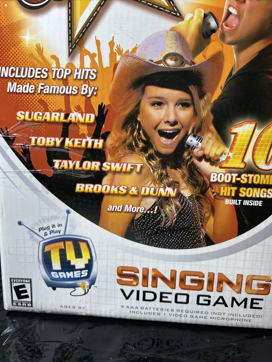 SING SCENE COUNTRY SINGING VIDEO GAME Jaaks Pacific TAYLOR SWIFT TOBY KEITH  bbos