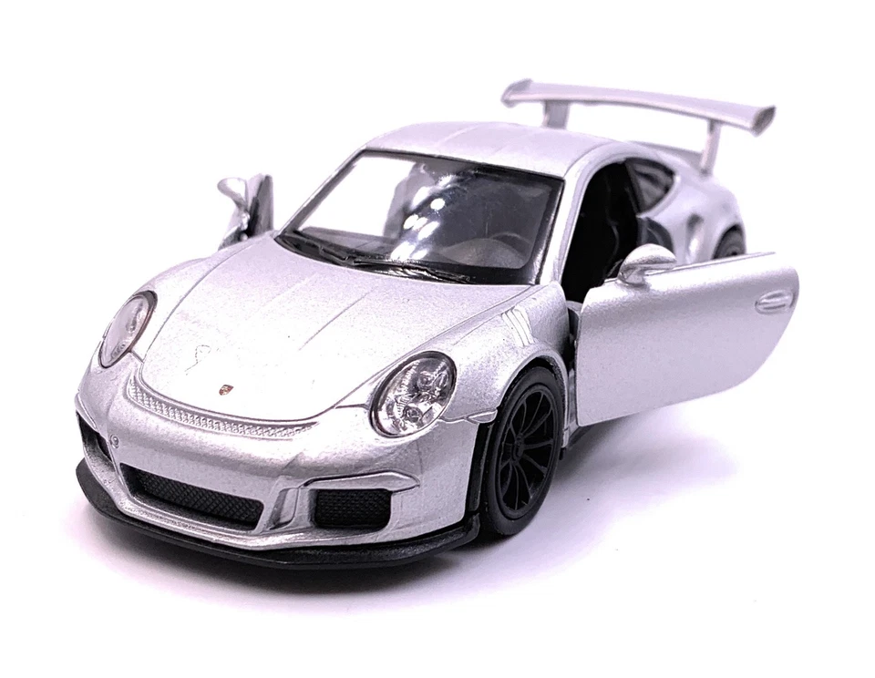Porsche GT3 RS Auto Sportive Modellino Auto Argento Scala 1:3 4 (Licenza) - Immagine 3 di 3