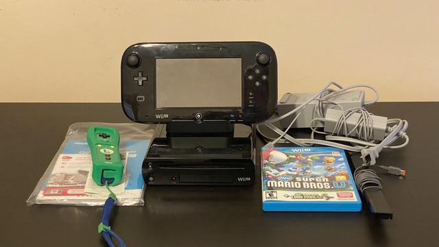Nintendo Wii U Mario Luigi Deluxe Set 32gb Black Handheld System For Sale Online Ebay