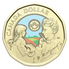 2024 - L M Montgomery - LOONIE - COLOURED - from MINT Rolls