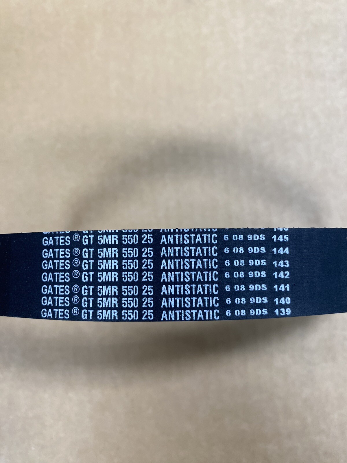 Correa de distribución métrica 550-5M-25 GT Gates PowerGrip HTD