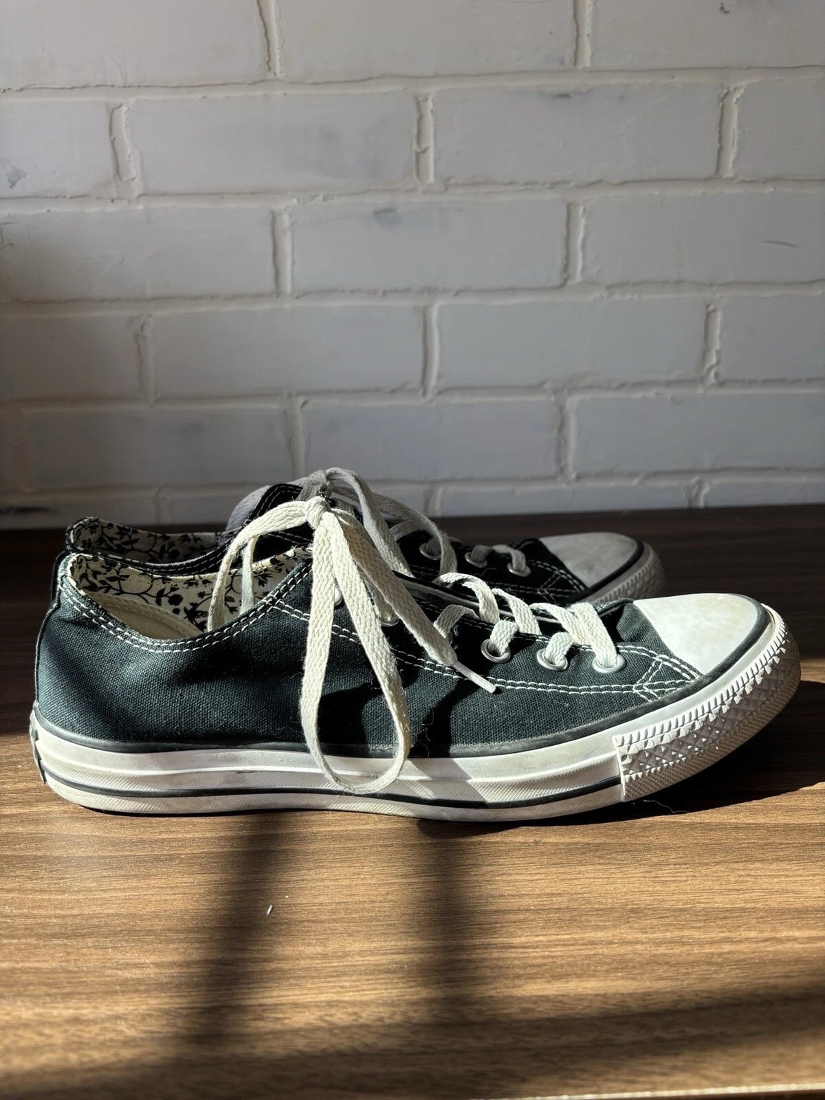 Sneakers basse Converse Chuck Taylor All Star nere da donna taglia 10